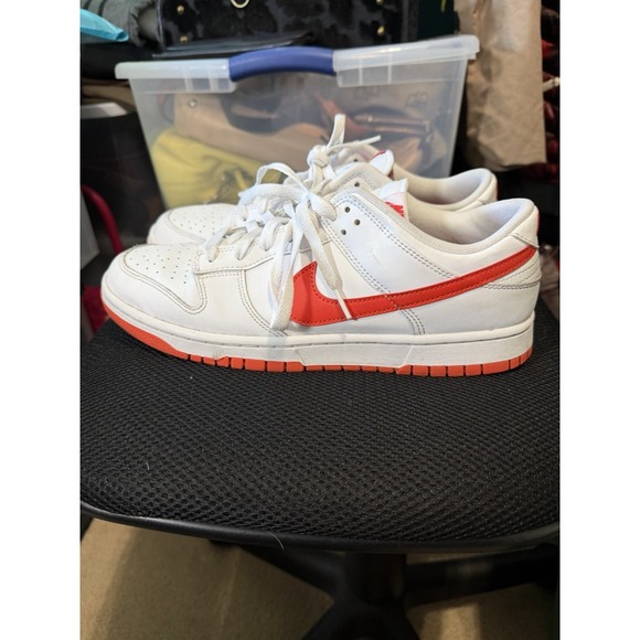 Nike Dunk Retro Men\'s White/ Red Size‎ 10.5 main image 5